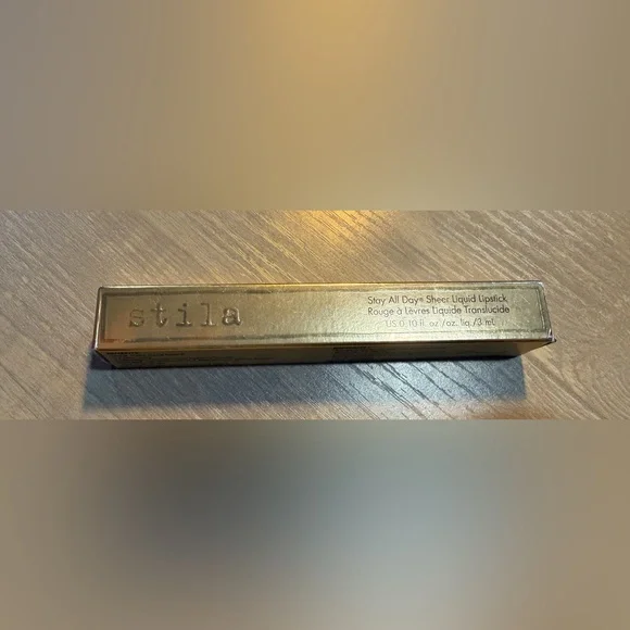 Stila Stay All Day Sheer Liquid Lipstick Sheer Azalea NIB Longwear - Picture 4 of 6